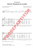 Gloria! Hosanna in excelsis (Chorpartitur FCh)