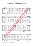 In unsrer tiefen Dunkelheit (Chorpartitur FCh)