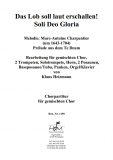 Das Lob soll laut erschallen - GCh- Chorpartitur