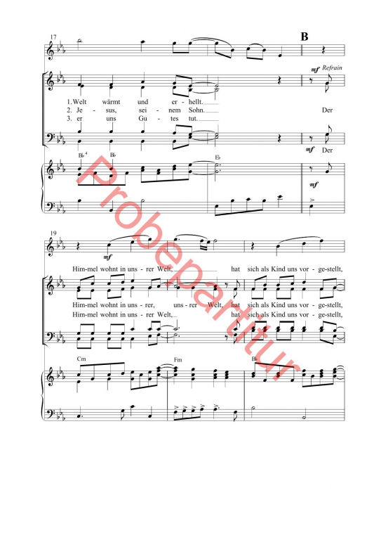 Wir zünden Weihnachtskerzen an (GCh)