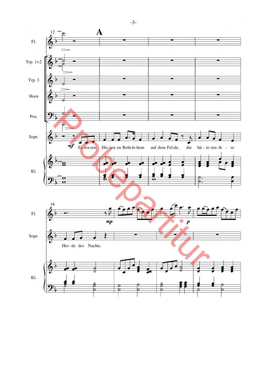 Es waren Hirten zu Bethlehem (GCh)