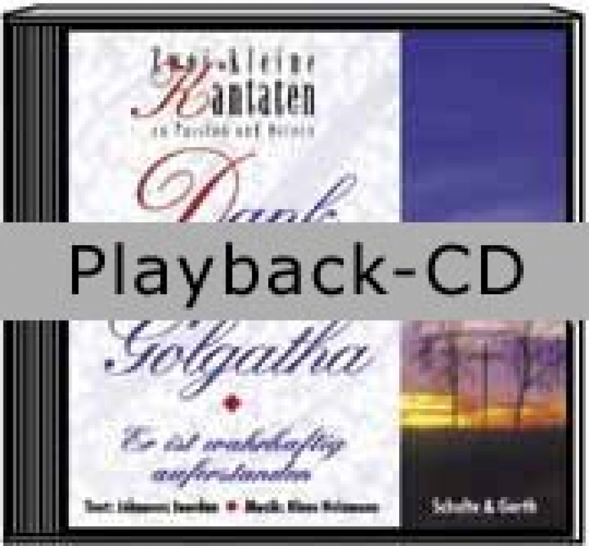 Dank für Golgatha - Playback CD