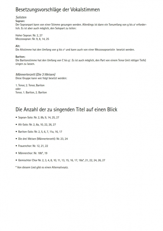 Weihnachtsoratorium - (Chorpartitur)