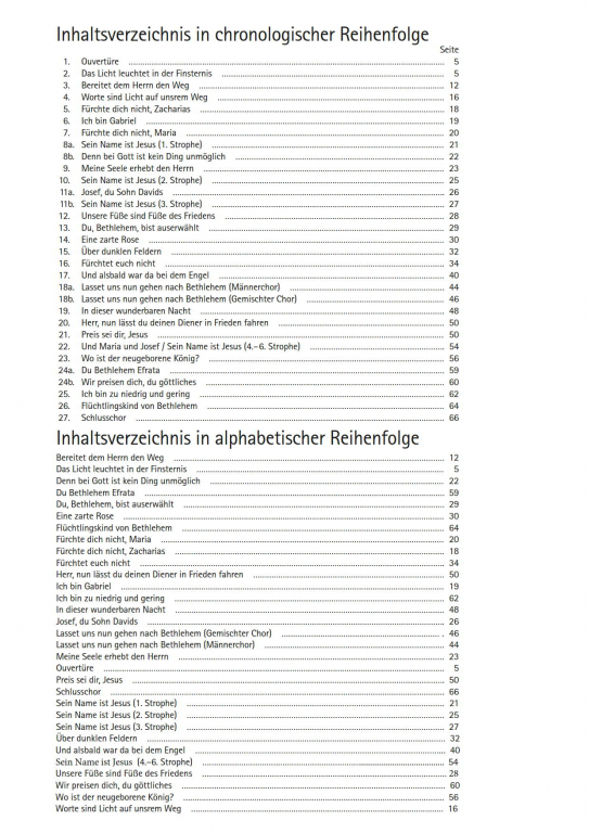 Weihnachtsoratorium - (Chorpartitur)