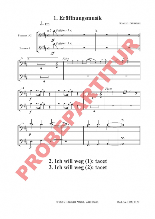 David+Goliat - Posaunen 1-3