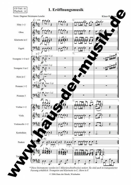 David+Goliat - (Orchesterpartitur)