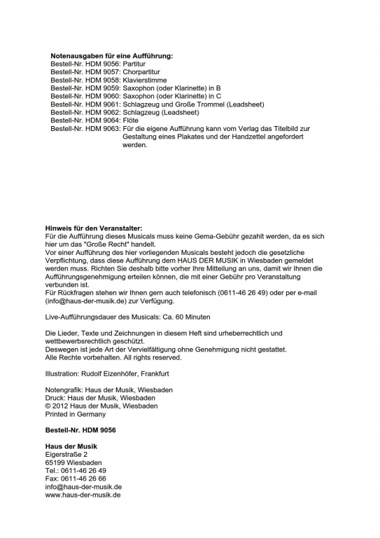 Gesprengte Ketten - (Partitur)
