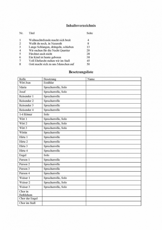 Das Geheimnis der Heiligen Nacht -(1- Partitur)