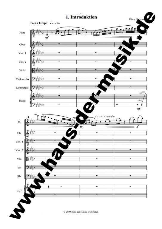 David - König, Sänger und Poet - (Partitur)