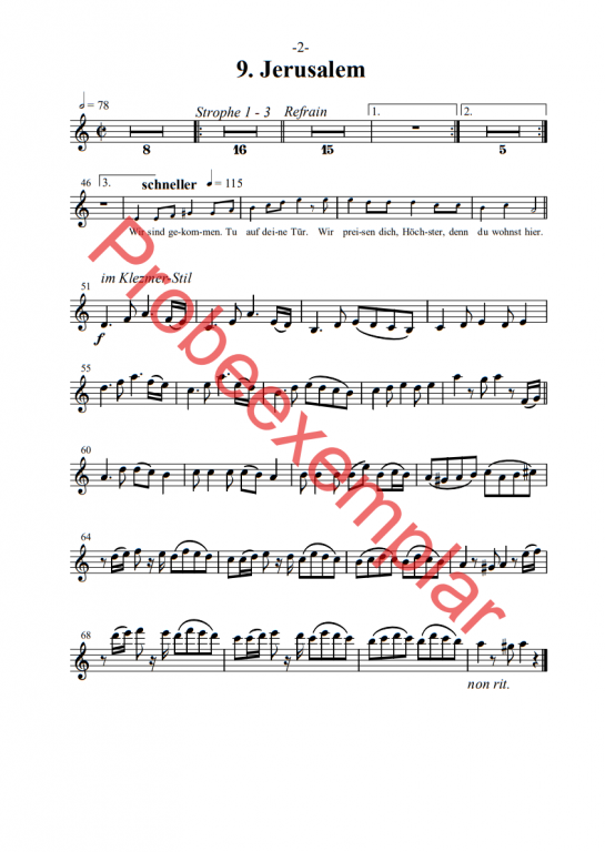 Israel Schalom - (Klarinette)