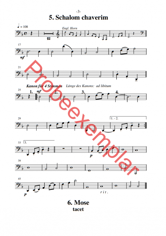 Israel Schalom - (Fagott)