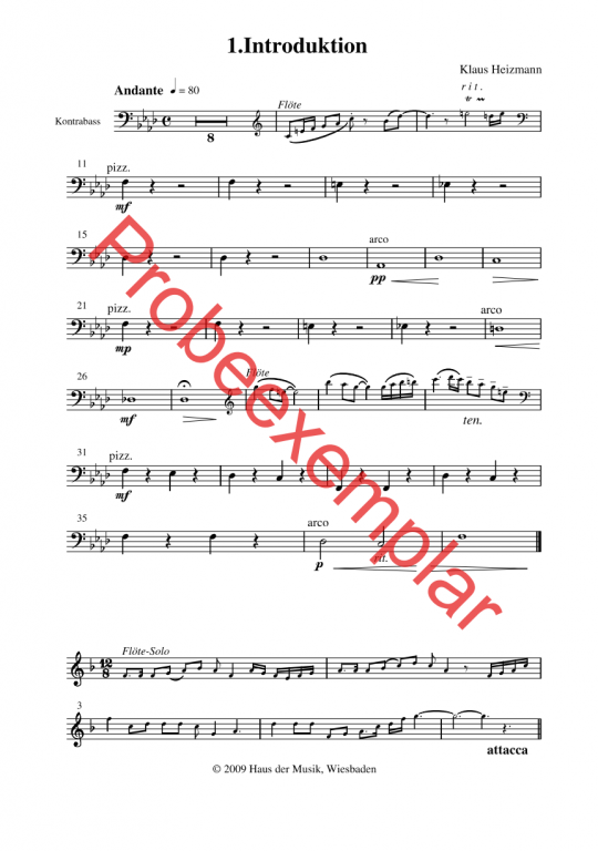 David - König, Sänger und Poet - (Kontrabass)