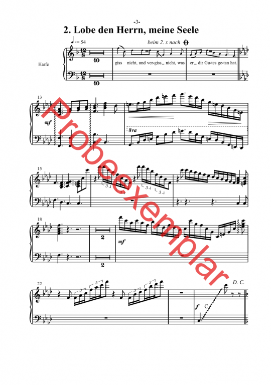 David - König, Sänger und Poet - (Harfe)