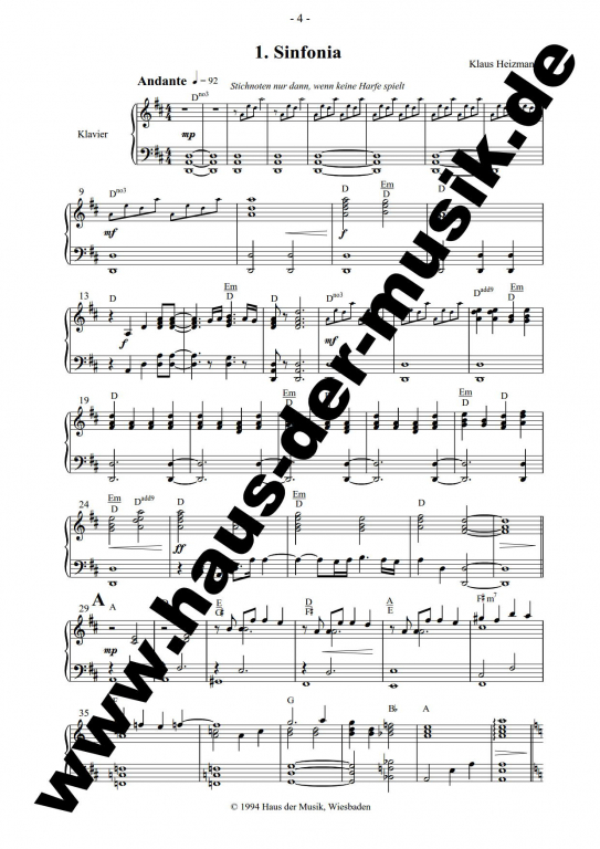 Jerusalem Schalom - (Klavierauszug)