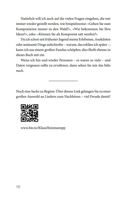 Mein Leben in Dur und Moll