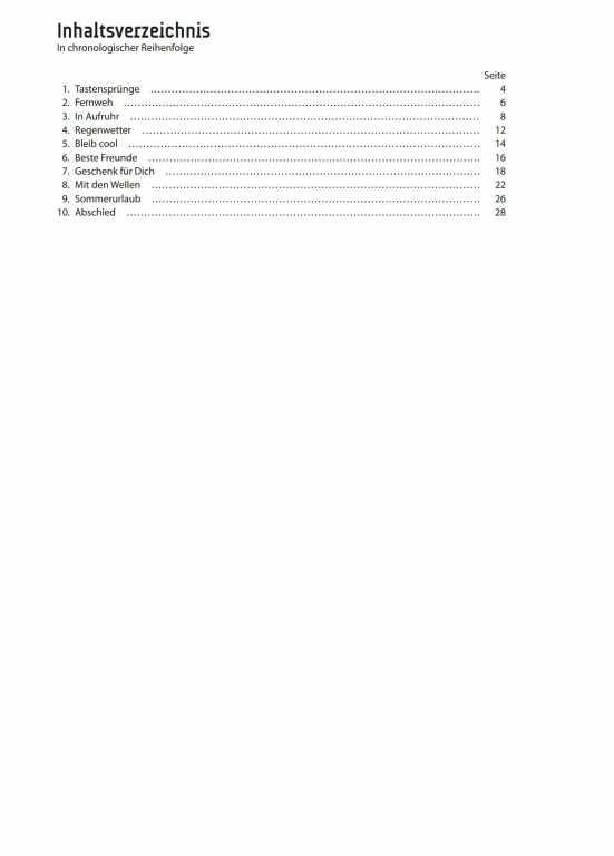 Tastensprünge - Gesamtpaket (Notenbuch und Begleit-CD)