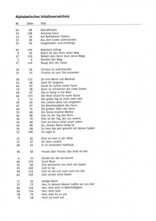 Singt! (Chorpartitur)