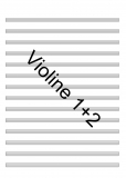 Paulus-Oratorium - Violine 1+2