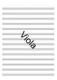 Paulus-Oratorium - Viola