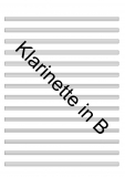 Paulus-Oratorium - Klarinette in B 4139