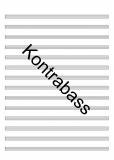 Zachäus und die Gier E.-Bass oder Kontrabass pizz